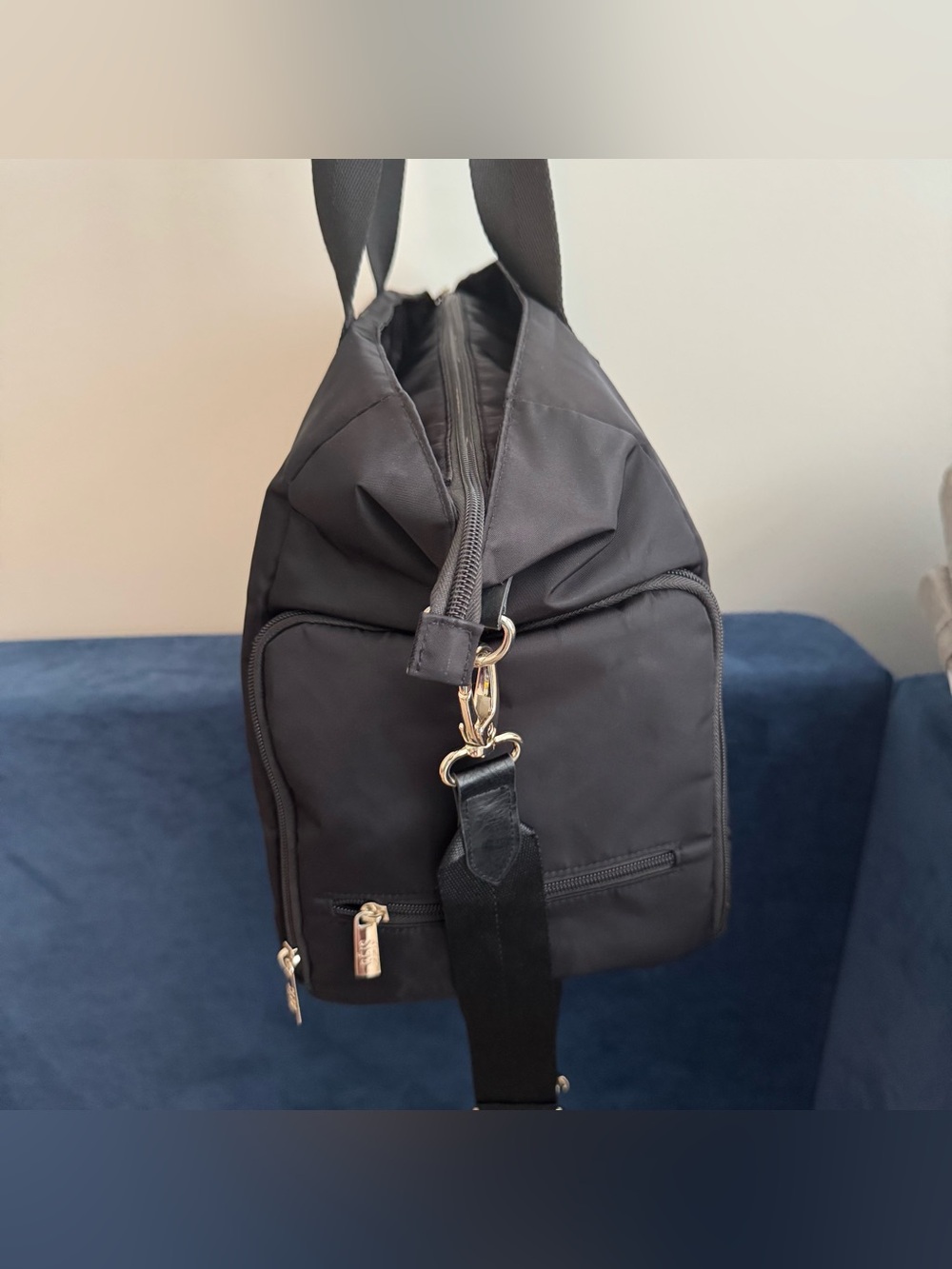 Beis The Pumping Bag in Black - Picture 3 of 9